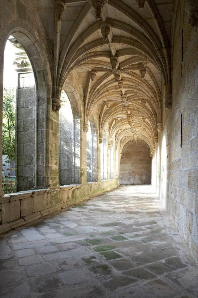 Hotel Hospederia Monasterio De Poio Exterior foto