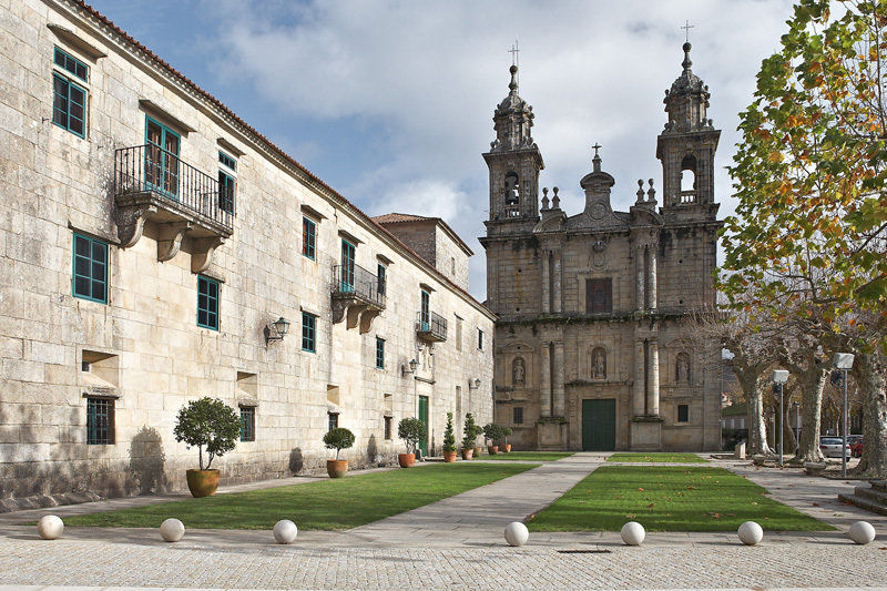 Hotel Hospederia Monasterio De Poio Exterior foto